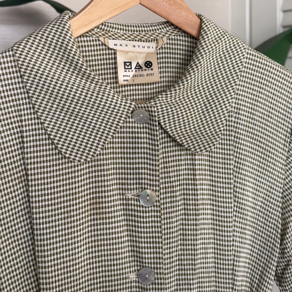 Vintage Gingham Romper by Max Studio